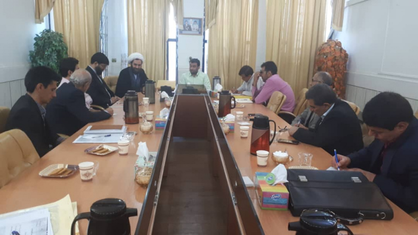 بازدید حجت الاسلام و المسلمین حاج آقای عابدی نماینده نهاد رهبری در دانشگاه جامع به همراه رئیس دانشگاه جامع علمی کاربردی استان از مراکز علمی کاربردی