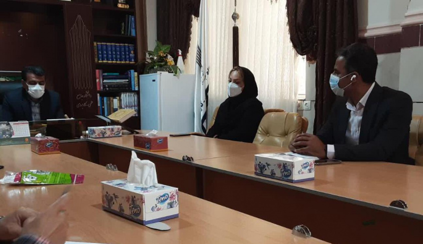 نشست رئیس دانشگاه جامع علمی کاربردی استان کهگیلویه و بویراحمد با اعضای هیأت مدیره شرکت فولاد بویرصنعت