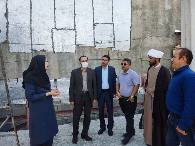 بازدید دکتر باقری فراهانی معاون اداری و مالی و مدیریت منابع  دانشگاه جامع علمی کاربردی کشور از پروژه عمرانی در حال اجرای دانشگاه جامع علمی کاربردی واحد استان کهگیلویه و بویراحمد